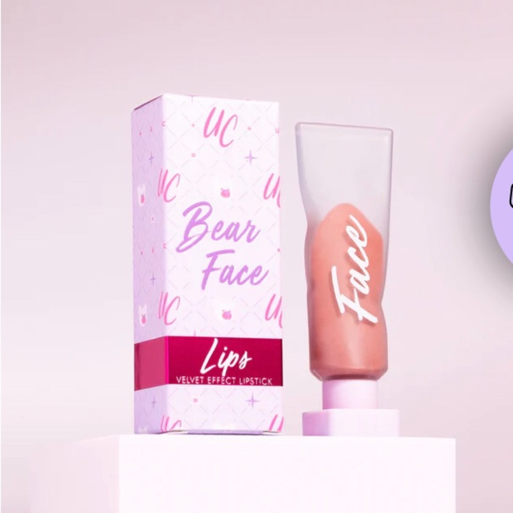 Unicorn Cosmetics BOUJEE BEAR Bear Face Velvet Effect Lipstick